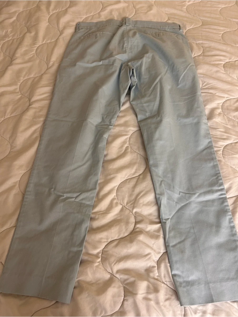 St. John's Bay Light Blue Chinos - Straight Leg